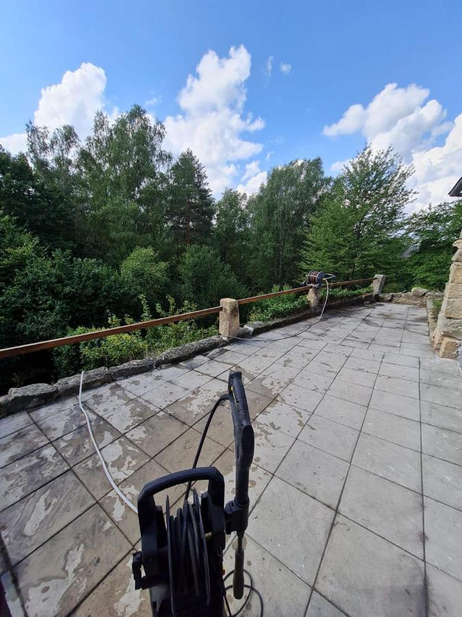 Wellness Chaloupka Mezna - Narodni Park Ceske Svycarsko Villa Hrensko Ngoại thất bức ảnh